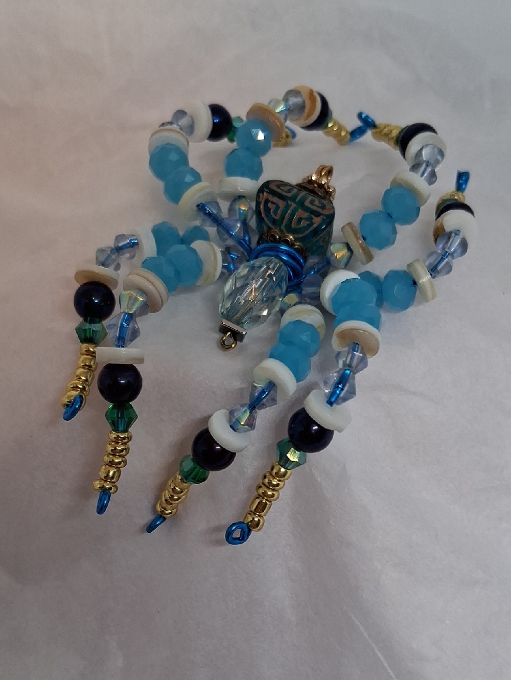BEADED SPIDER SUNCATCHER